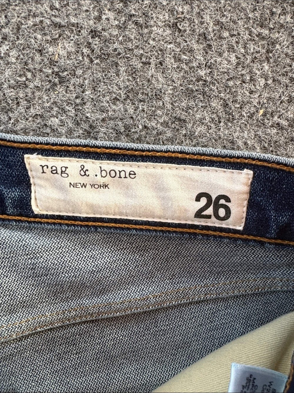Rag & Bone Jeans Womens Bella - High Rise - Flare Slit - Raw Hem - Size 26 - Picture 4 of 10